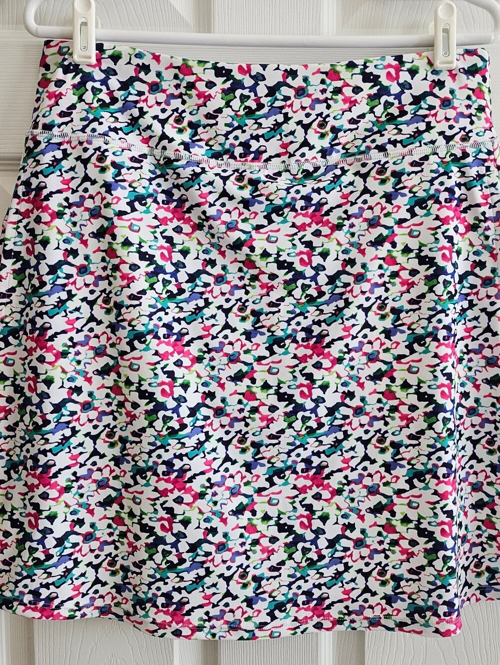 Moteepi Large Skort Colorful Floral Pockets Activeware